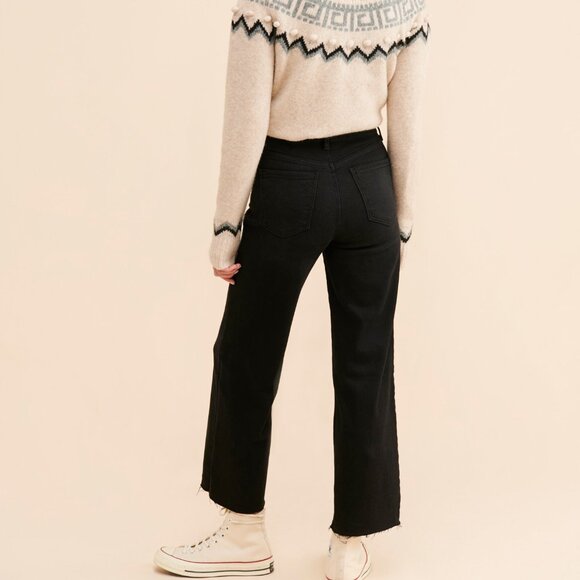 Just Black High Rise Utility Jeans - Picture 2 of 10